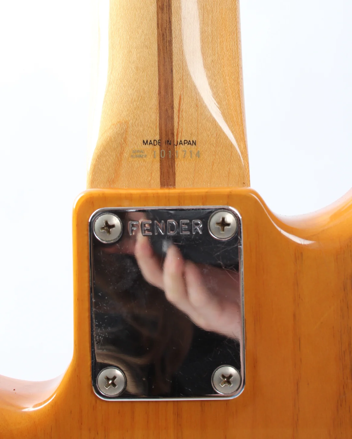 1990 Fender Precision Bass PB57-1100 Billy Sheehan Wife natural - Image 9