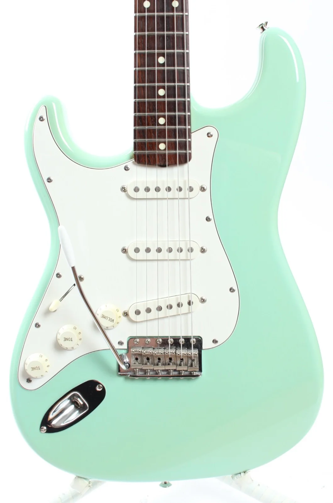 1990 Fender Stratocaster 62 Reissue Lefty sonic blue - Image 2