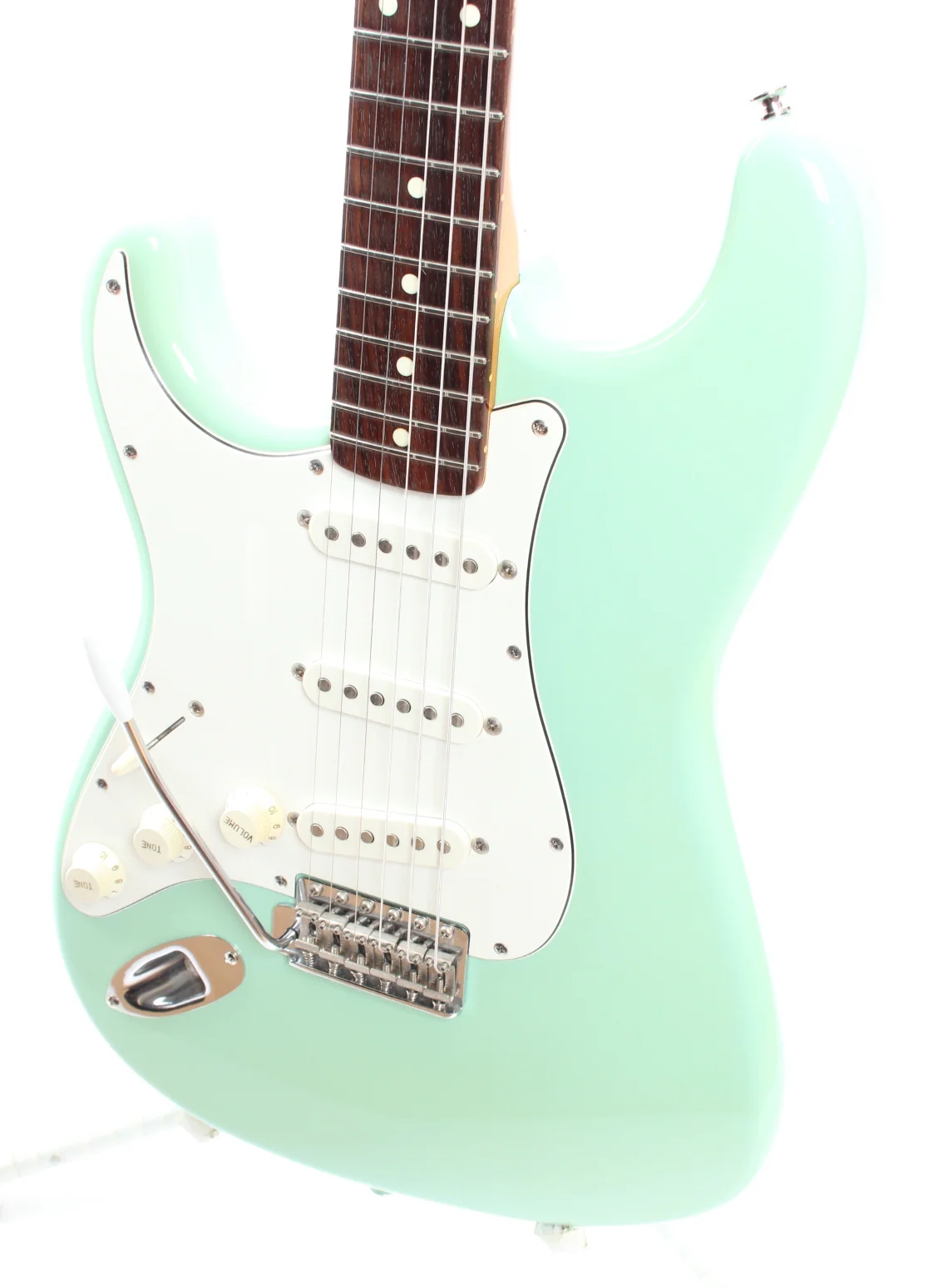 1990 Fender Stratocaster 62 Reissue Lefty sonic blue - Image 3
