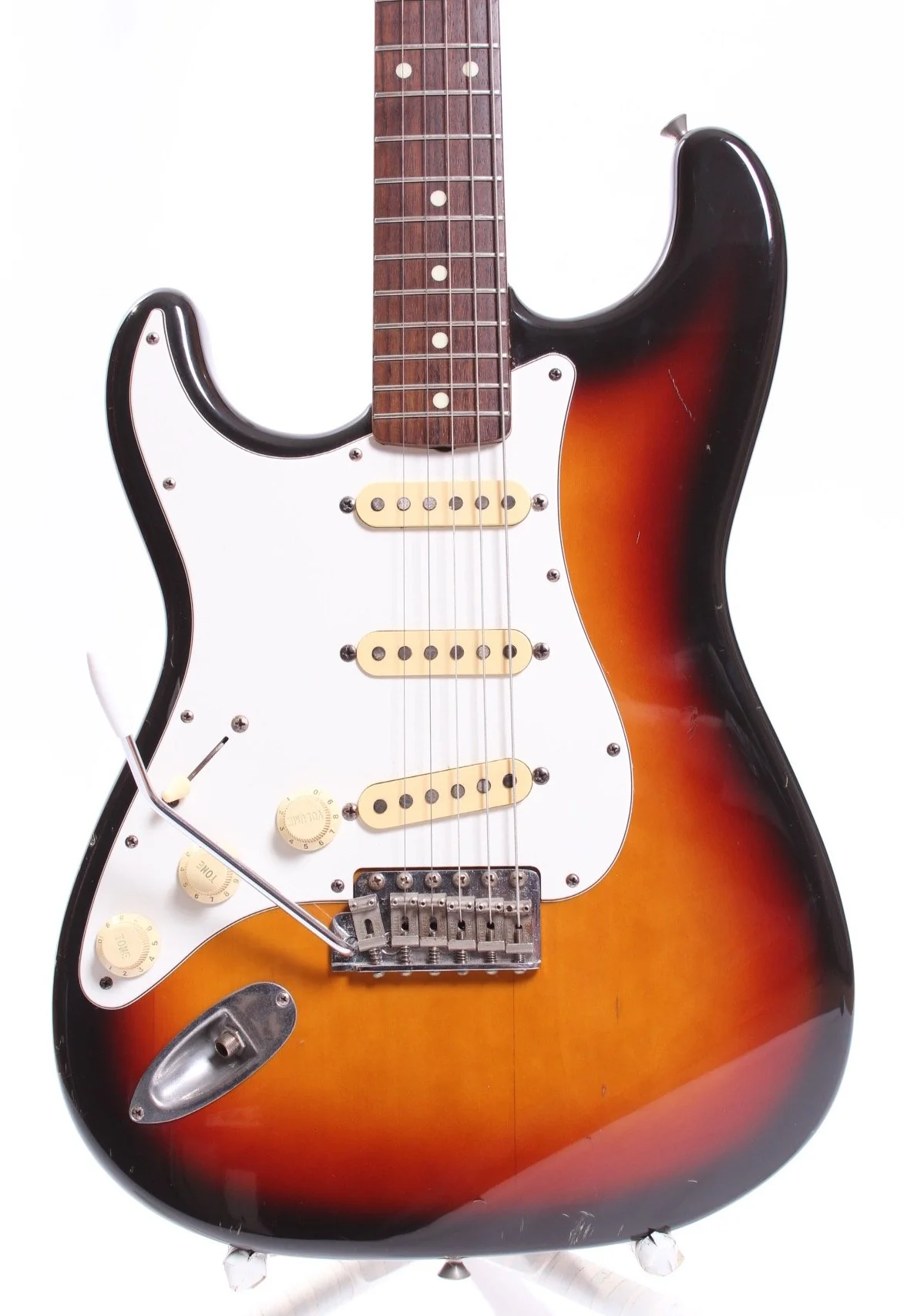 1990 Fender Stratocaster 62 Reissue LEFTY sunburst - Image 2