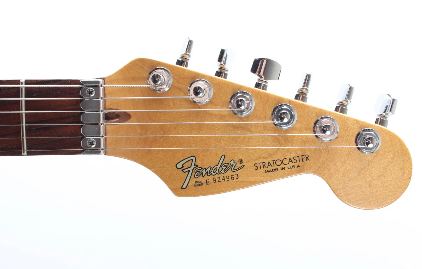 1990 Fender Stratocaster Strat Plus frost red - Image 5