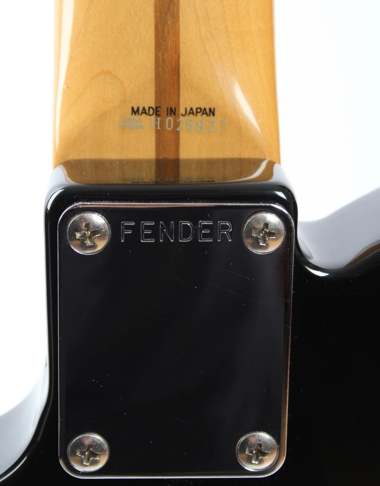 1990 Fender Telecaster 52 Reissue Dual Humbucker Custom Order black - Image 11