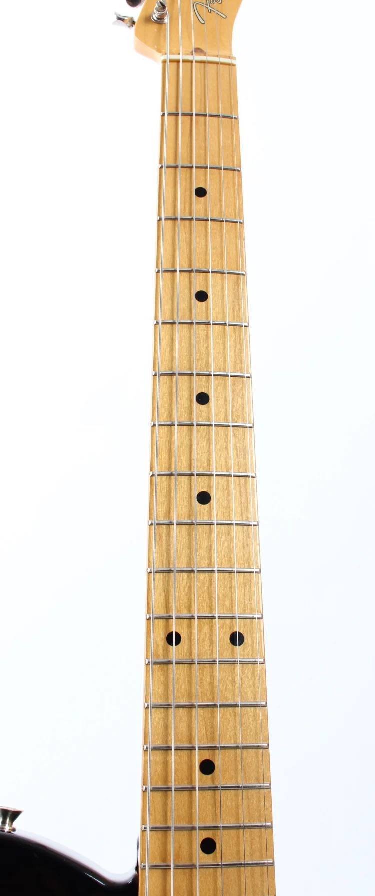1990 Fender Telecaster 52 Reissue Dual Humbucker Custom Order black - Image 4