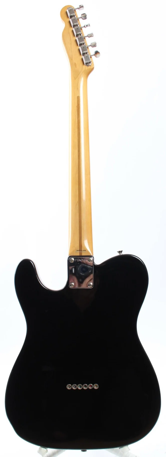 1990 Fender Telecaster 52 Reissue Dual Humbucker Custom Order black - Image 6