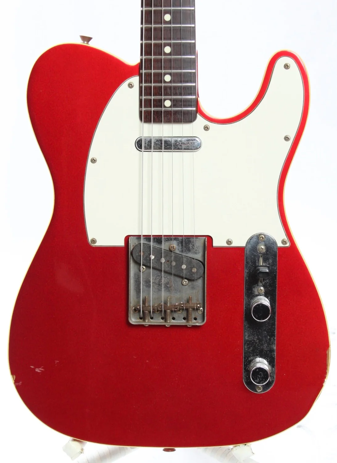 1990 Fender Telecaster Custom 62 Reissue candy apple red - Image 2