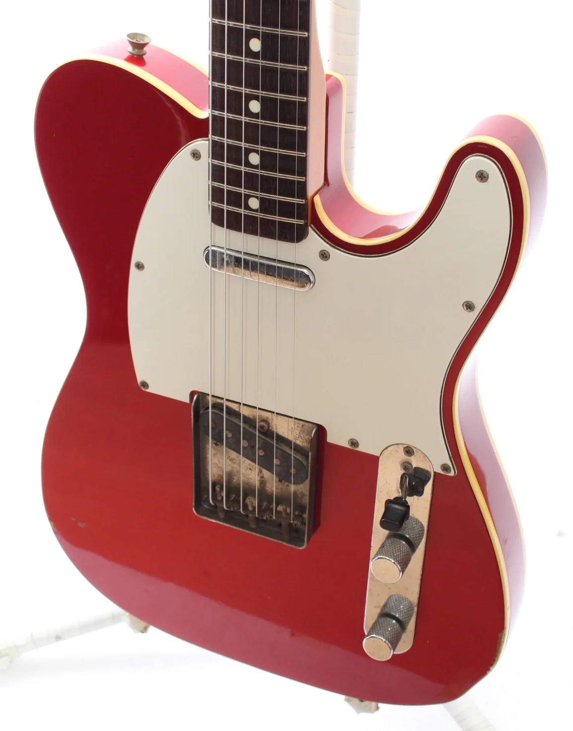 1990 Fender Telecaster Custom 62 Reissue candy apple red - Image 3