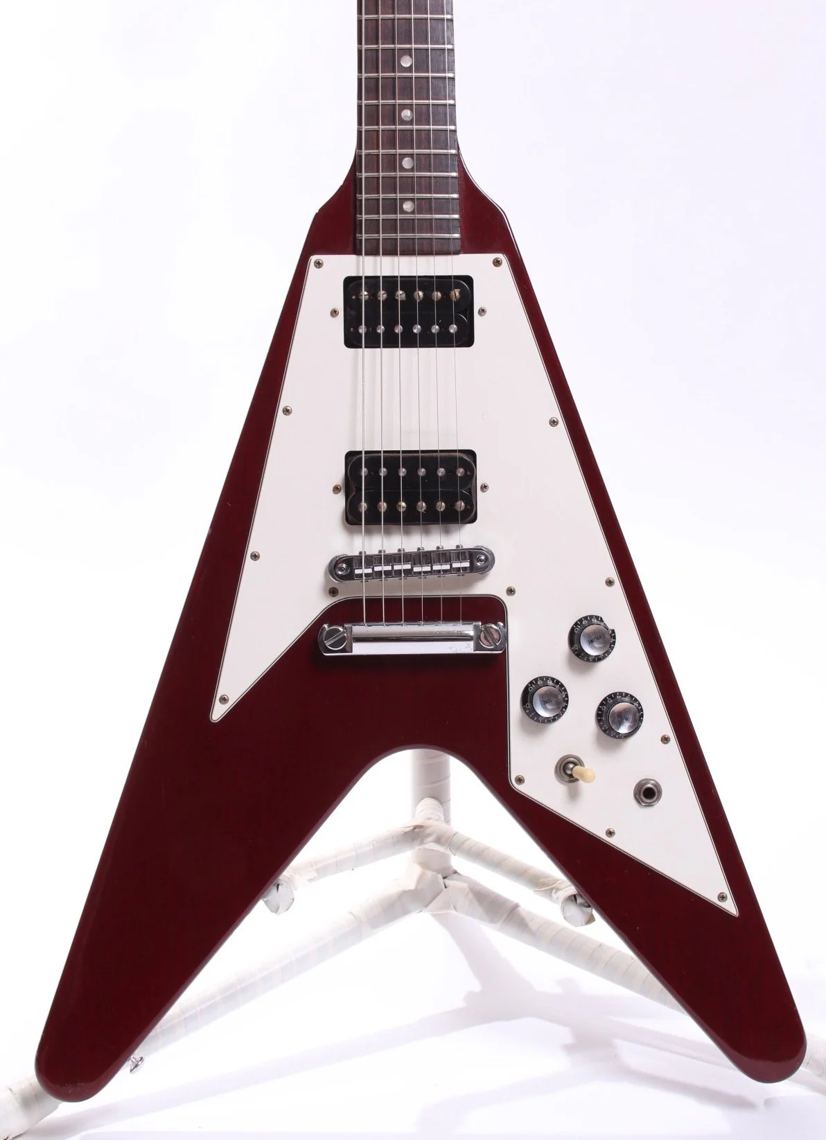 1990 Gibson Flying V 67 Reissue cherry red - Image 2
