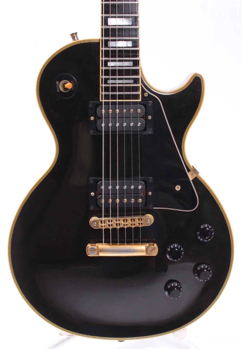 1990 Gibson Les Paul Custom ebony - Image 2