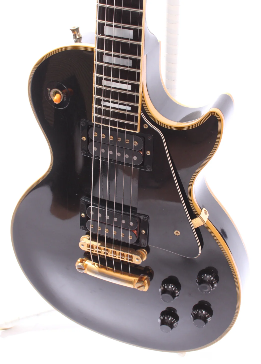 1990 Gibson Les Paul Custom ebony - Image 3