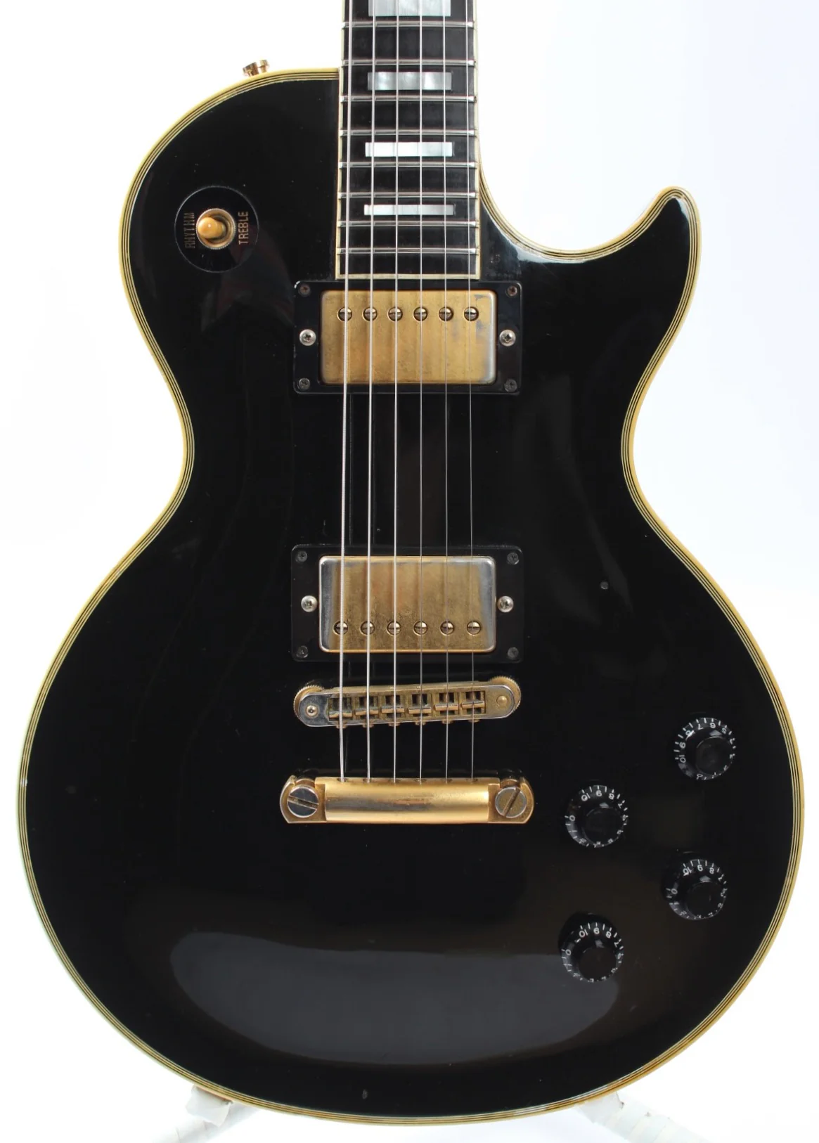 1990 Gibson Les Paul Custom ebony - Image 2