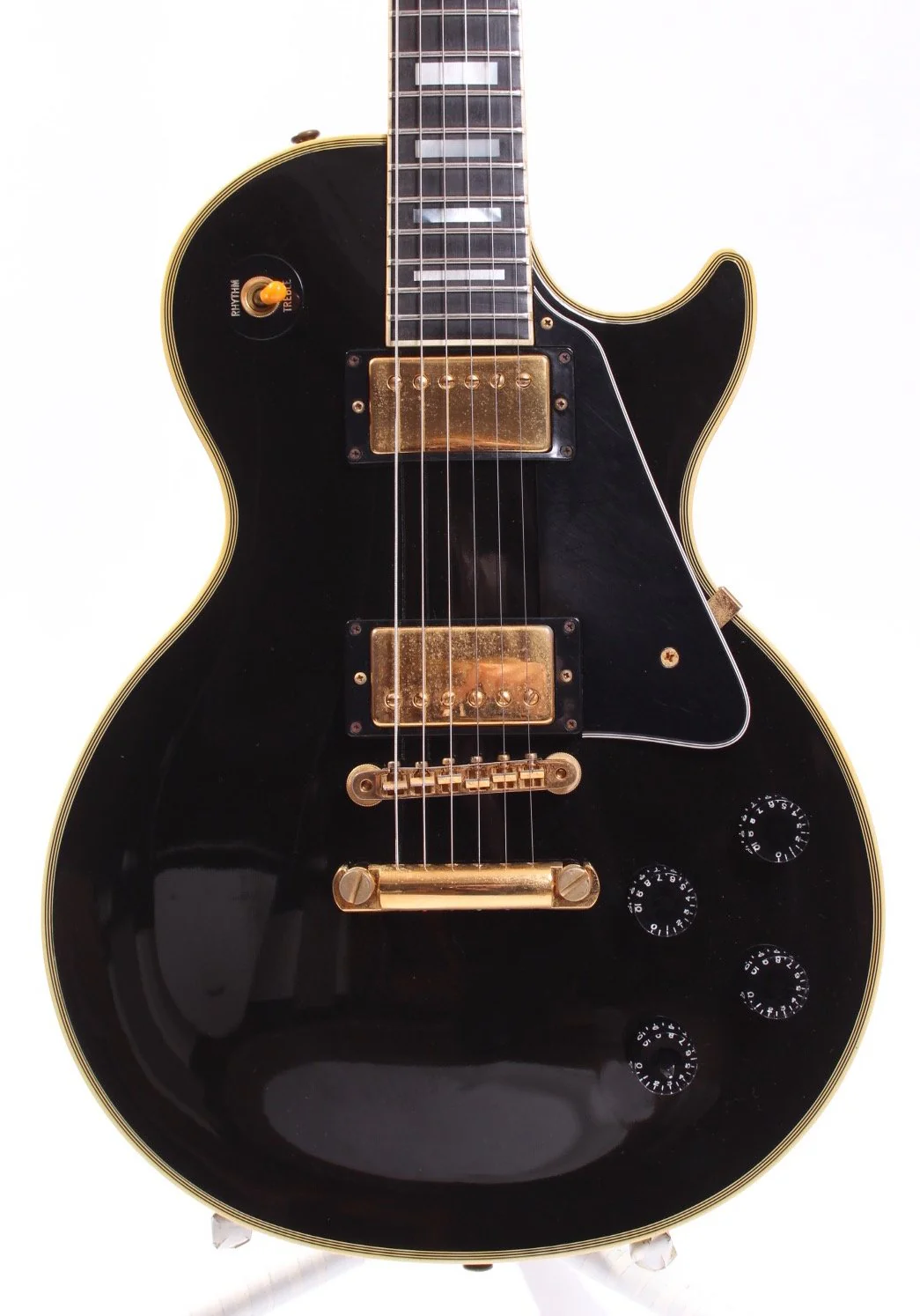 1990 Gibson Les Paul Custom Mahogany ebony - Image 2