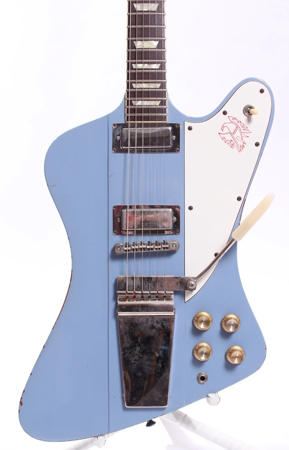 1990 Orville by Gibson Firebird V frost blue - Image 2