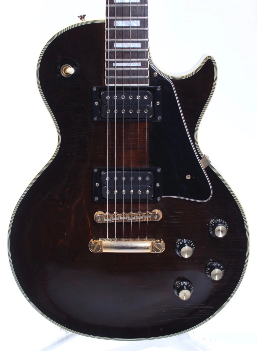 1990 Orville by Gibson Les Paul Custom Bavarian Makeover dark burst - Image 2