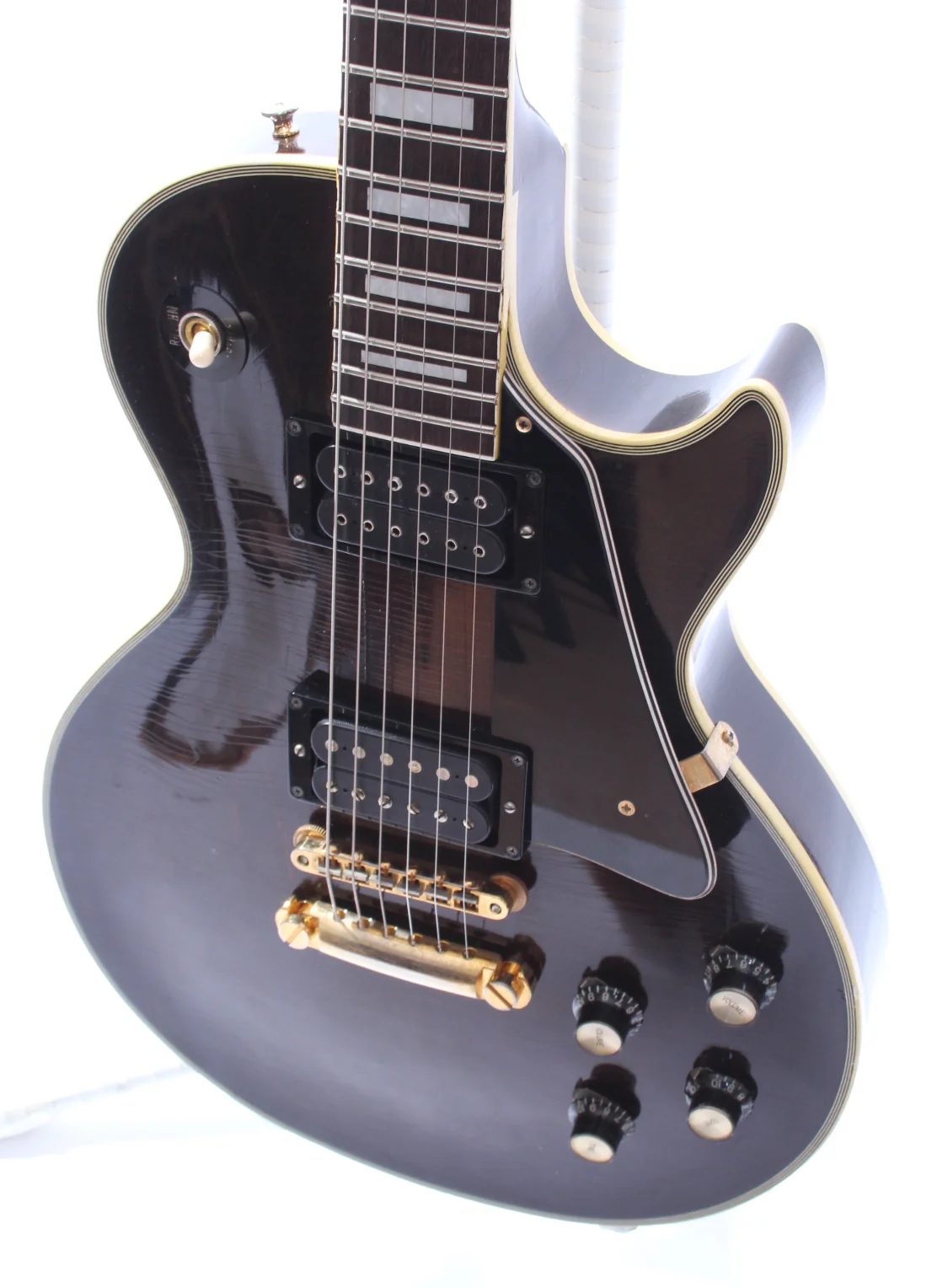 1990 Orville by Gibson Les Paul Custom Bavarian Makeover dark burst - Image 3