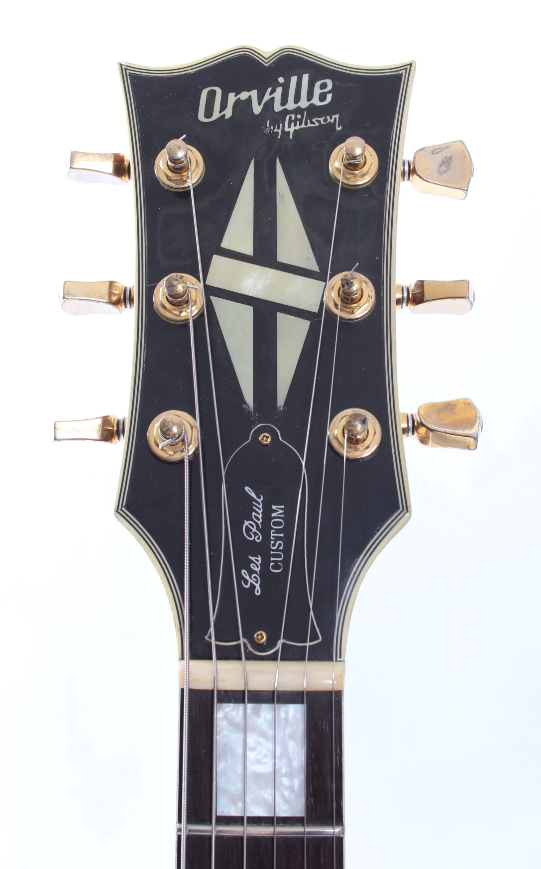 1990 Orville by Gibson Les Paul Custom Bavarian Makeover dark burst - Image 5