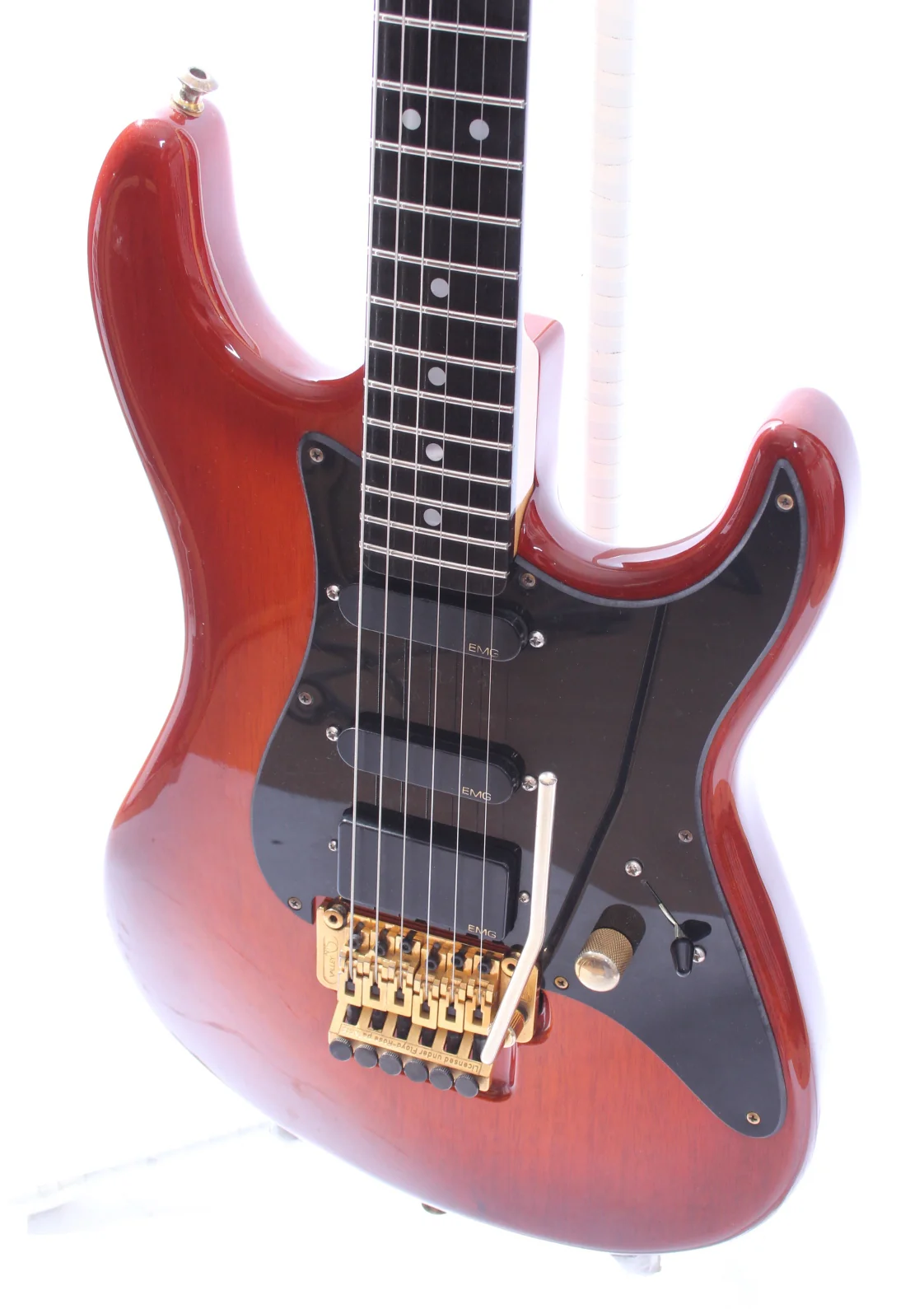 1990 Valley Arts Custom Pro trans cherry sunburst - Image 3