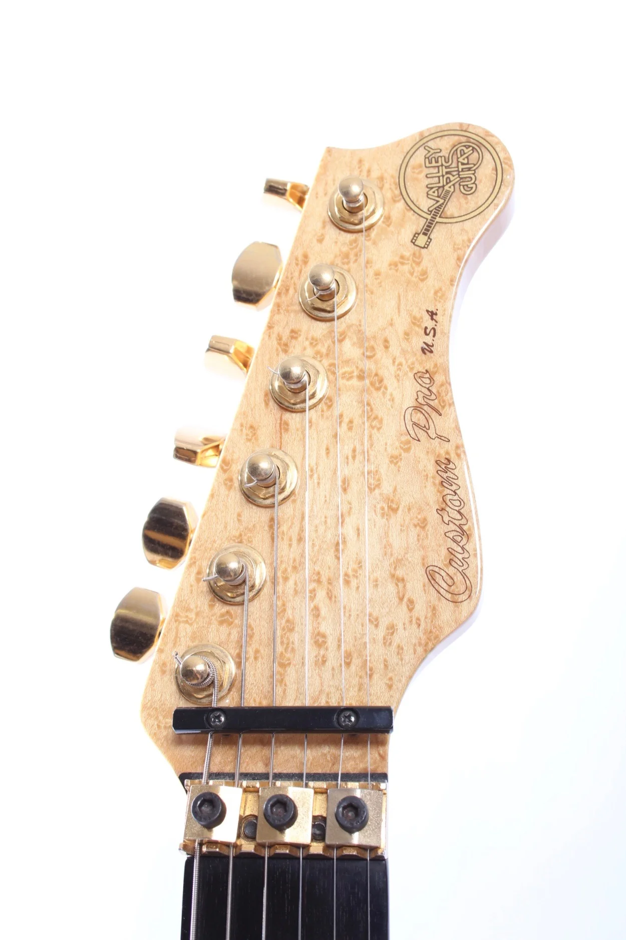 1990 Valley Arts Custom Pro trans cherry sunburst - Image 6