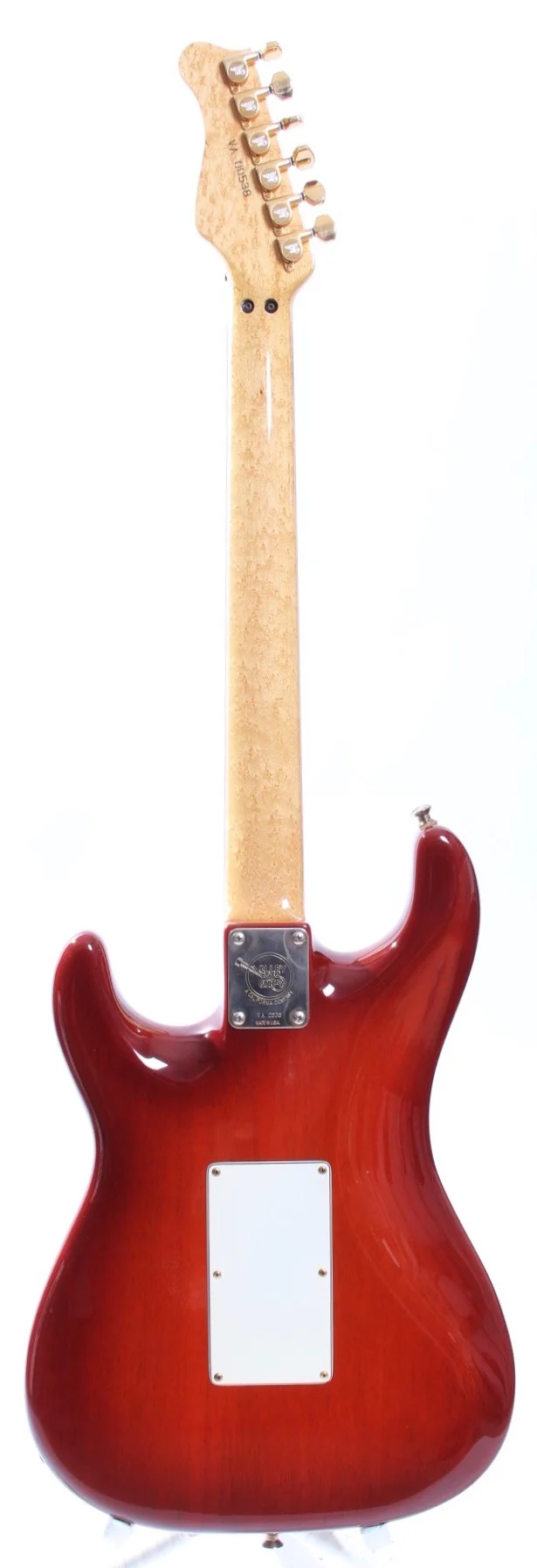 1990 Valley Arts Custom Pro trans cherry sunburst - Image 7