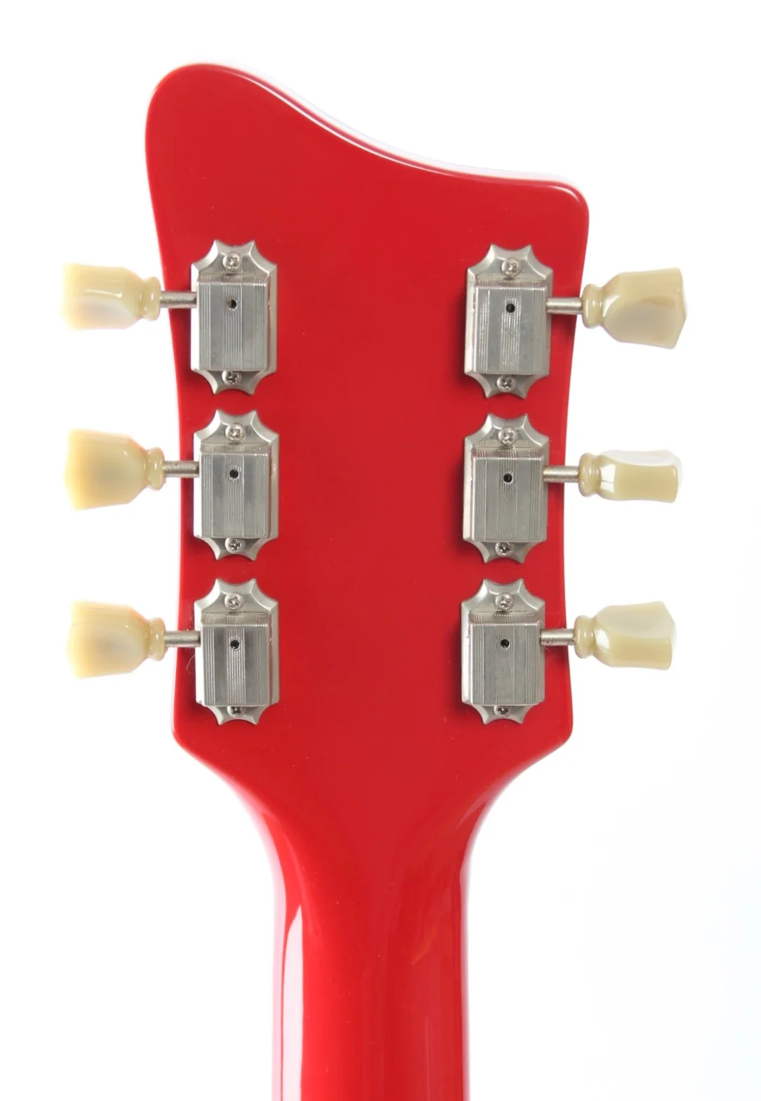 1990s Brian by Bacchus BNG-450 National Map Guitar red - Image 10
