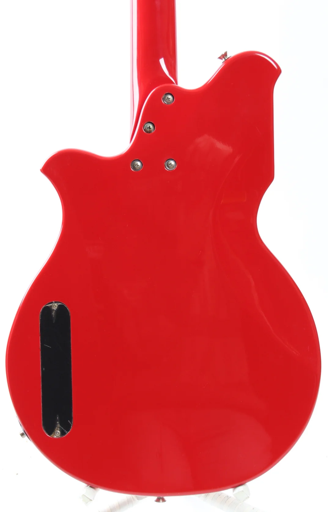 1990s Brian by Bacchus BNG-450 National Map Guitar red - Image 7