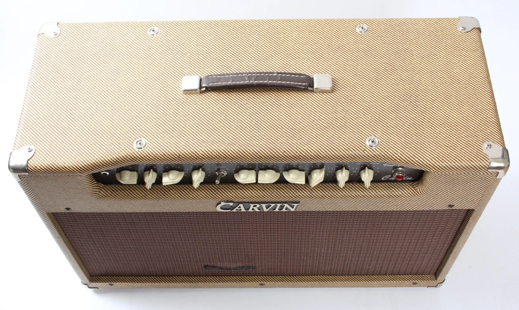 1990s Carvin BelAir 212 tweed - Image 2
