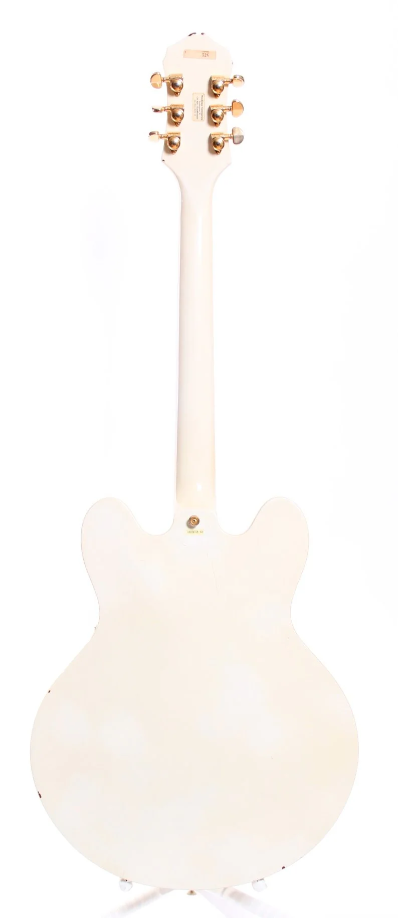 1990s Epiphone Sheraton II vintage white - Image 6