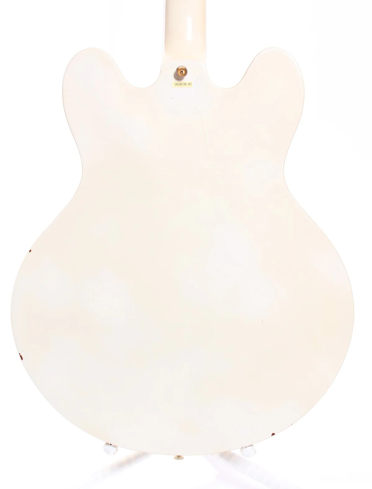 1990s Epiphone Sheraton II vintage white - Image 7