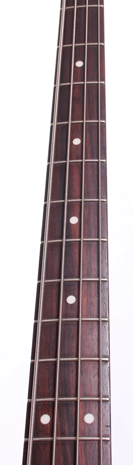 1990s Fender Japan Jazz Bass 62 Reissue candy apple red - Image 4