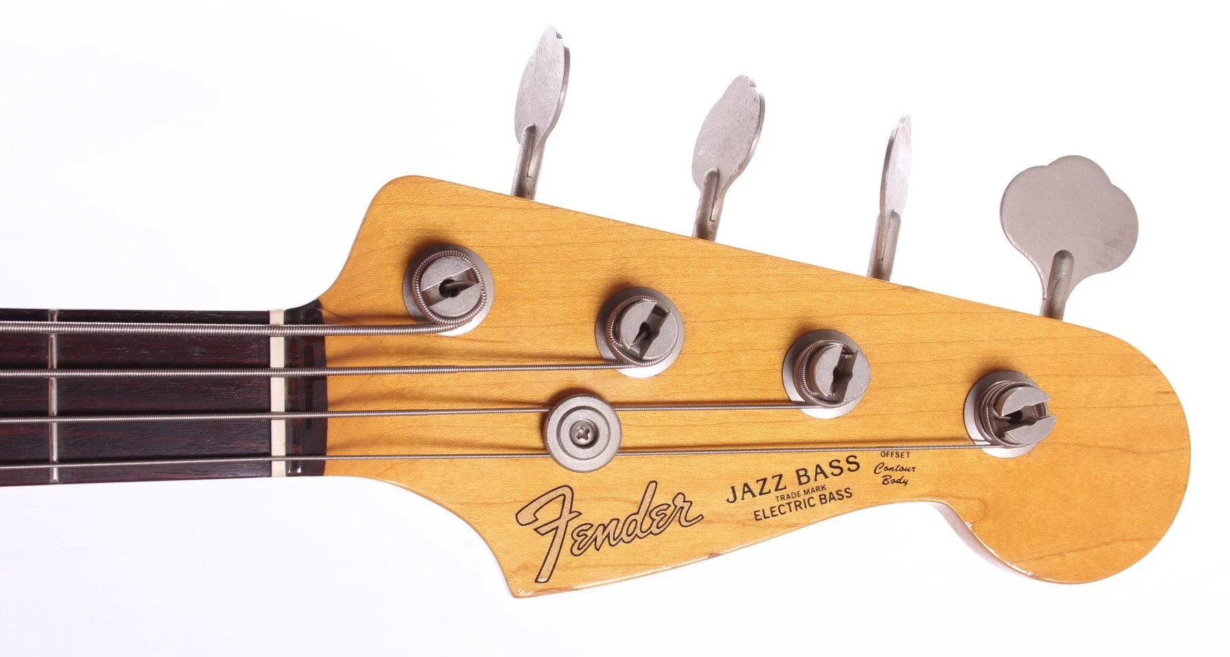 1990s Fender Japan Jazz Bass 62 Reissue candy apple red - Image 5