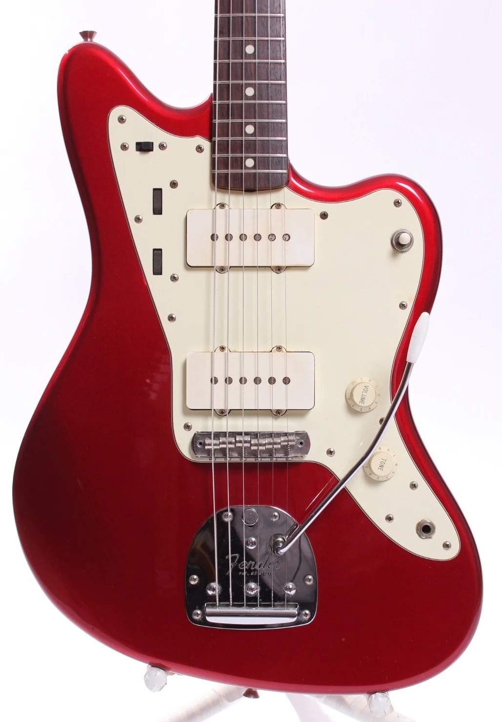 1990s Fender Jazzmaster '66 Reissue candy apple red - Image 2