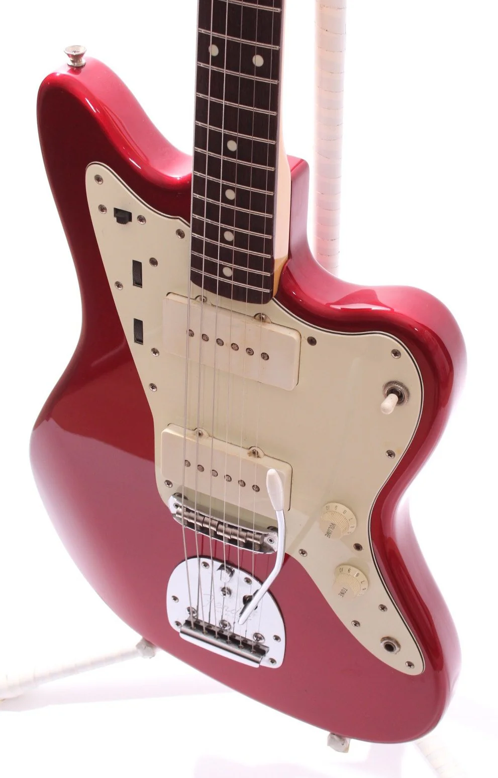 1990s Fender Jazzmaster '66 Reissue candy apple red - Image 3