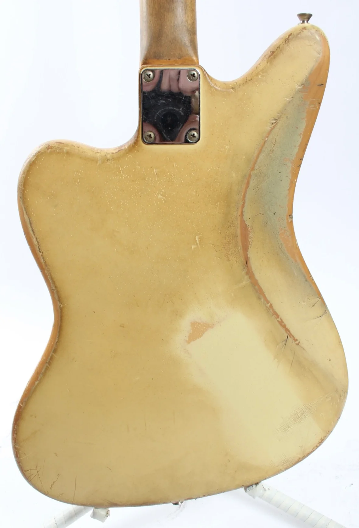 1990s Fender Jazzmaster 66 Reissue vintage white - Image 7