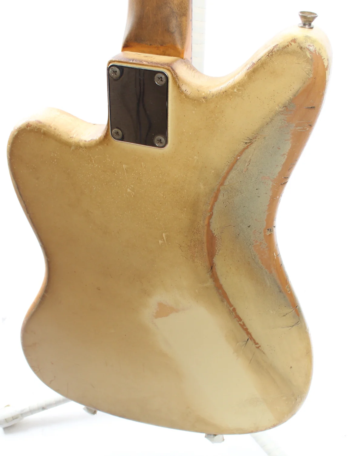 1990s Fender Jazzmaster 66 Reissue vintage white - Image 8