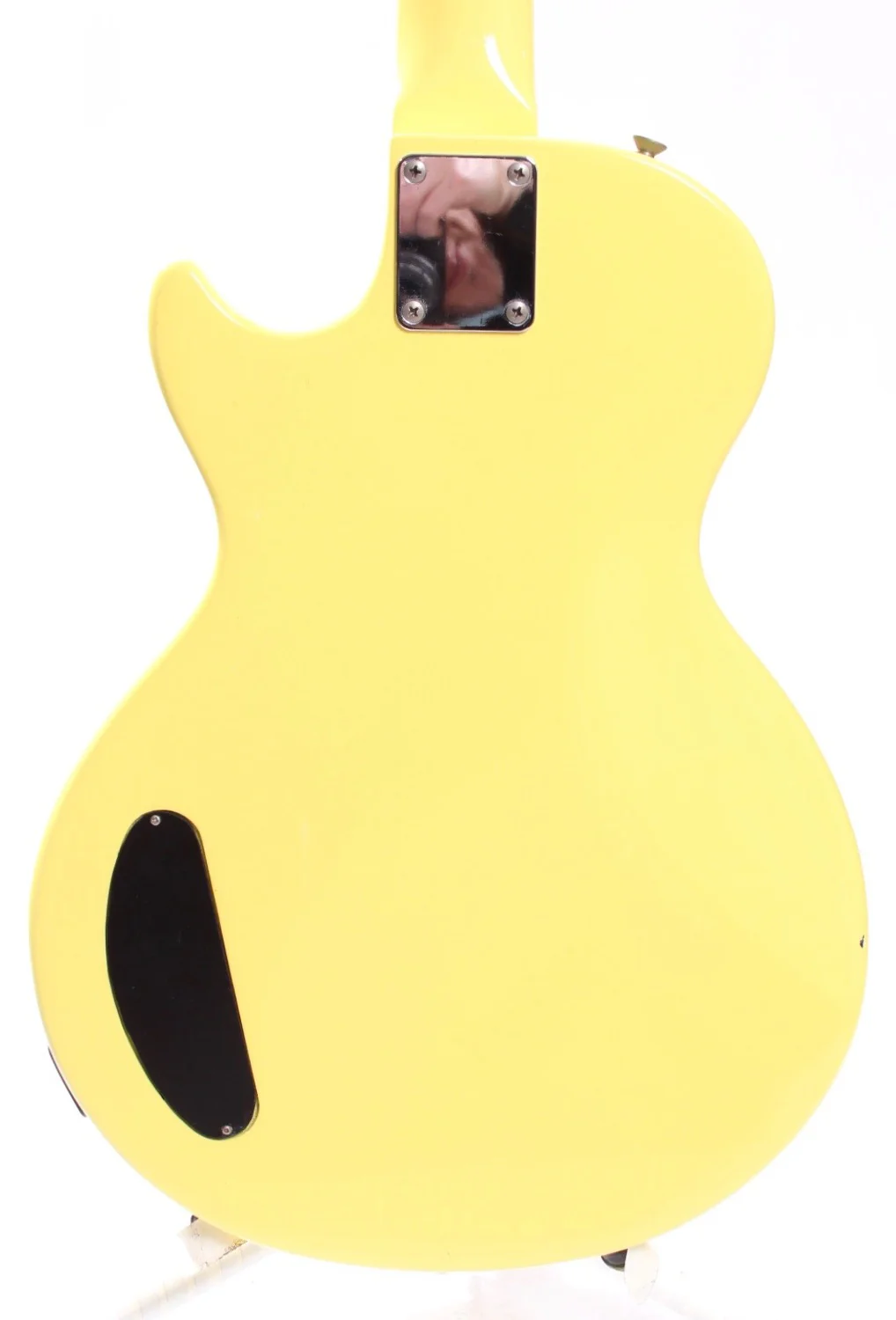 1990s Kawaii Les Paul Junior Bass tv yellow - Image 7