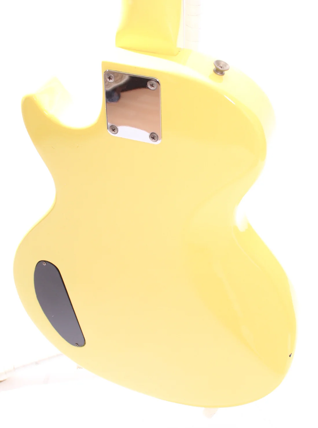1990s Kawaii Les Paul Junior Bass tv yellow - Image 8