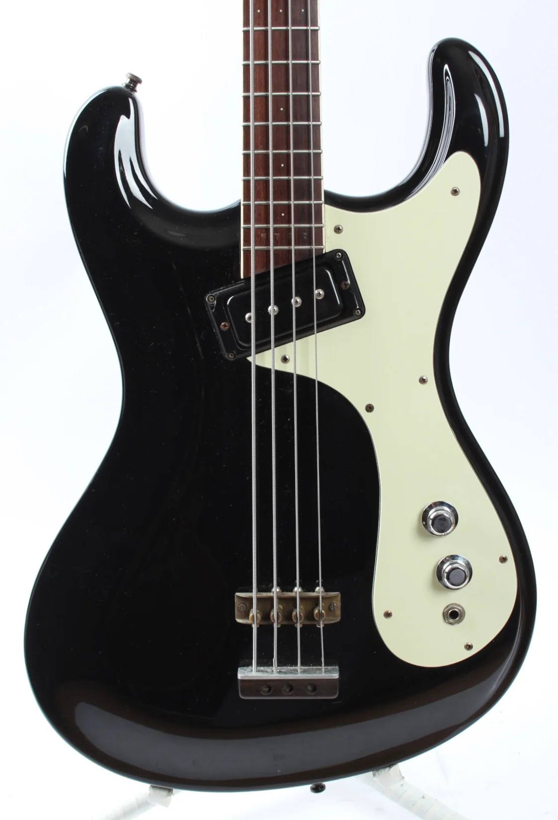 1990s Mosrite Mark 1 Bass black - Image 2
