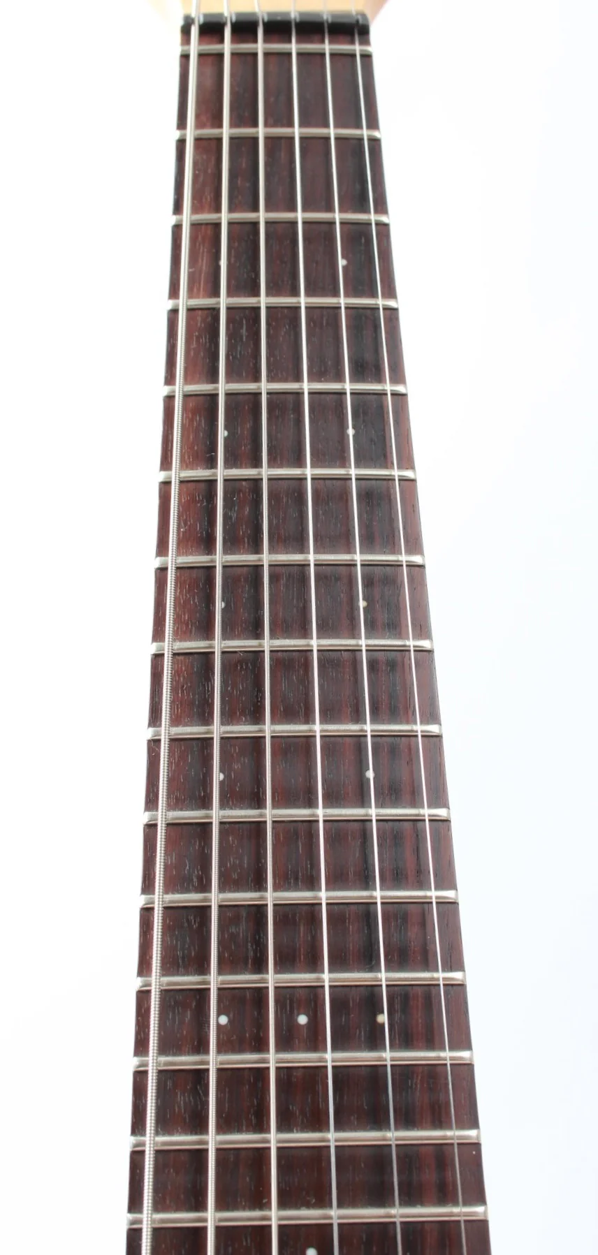 1990s Mosrite Mark 1 Mini Octave Guitar white - Image 4