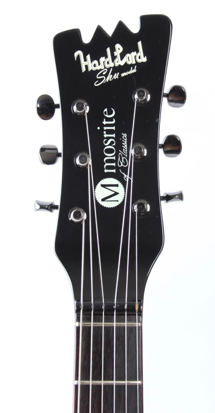 1990s Mosrite of Classics Hard Lord Shu Model all black - Image 5
