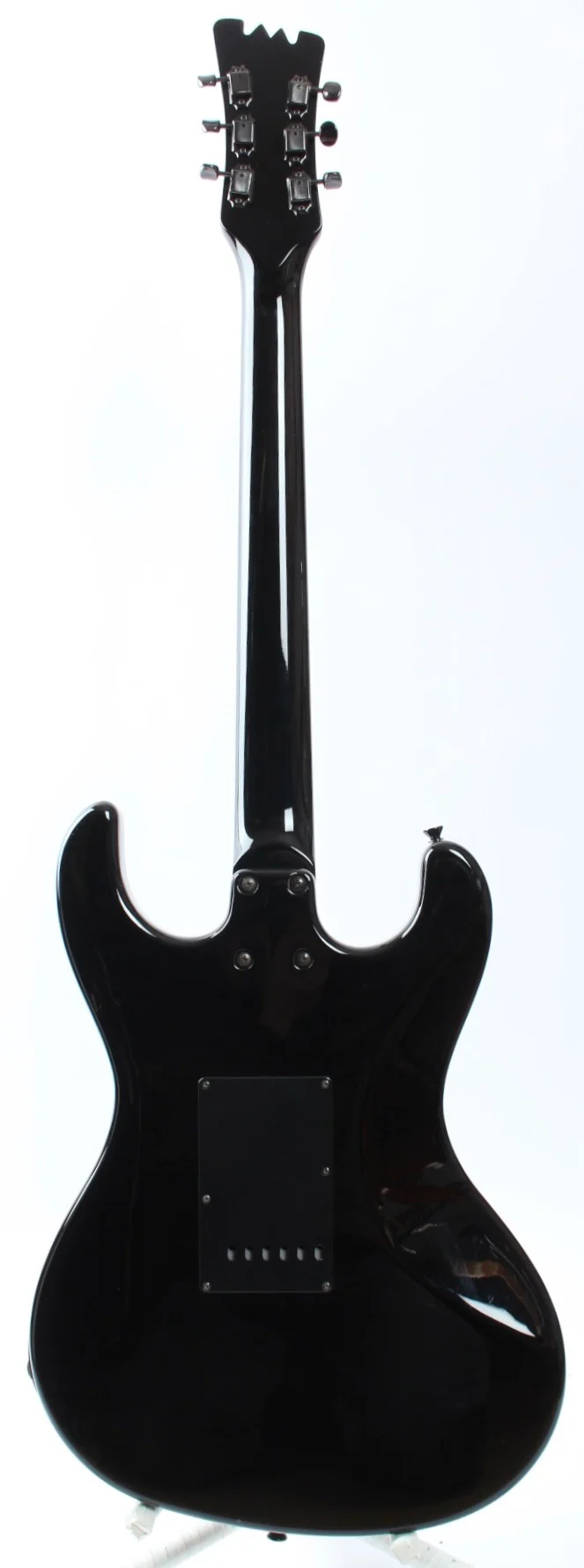 1990s Mosrite of Classics Hard Lord Shu Model all black - Image 6