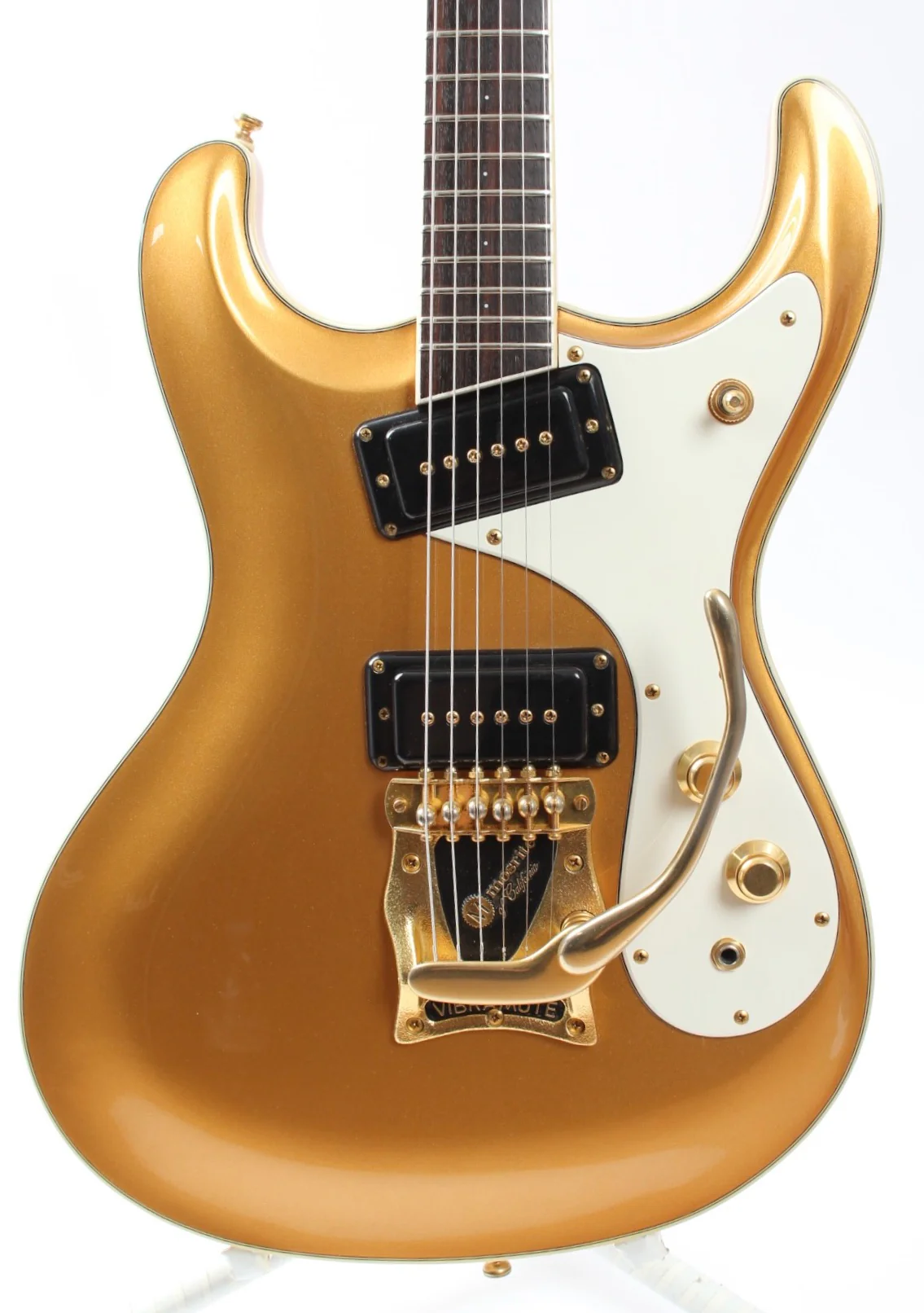 1990s Mosrite Super Custom 64 all gold - Image 2