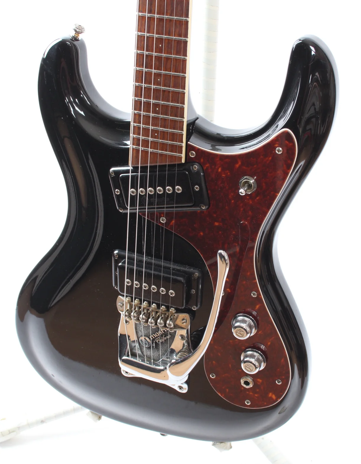 1990s Mosrite The Ventures Mark 1 black - Image 3