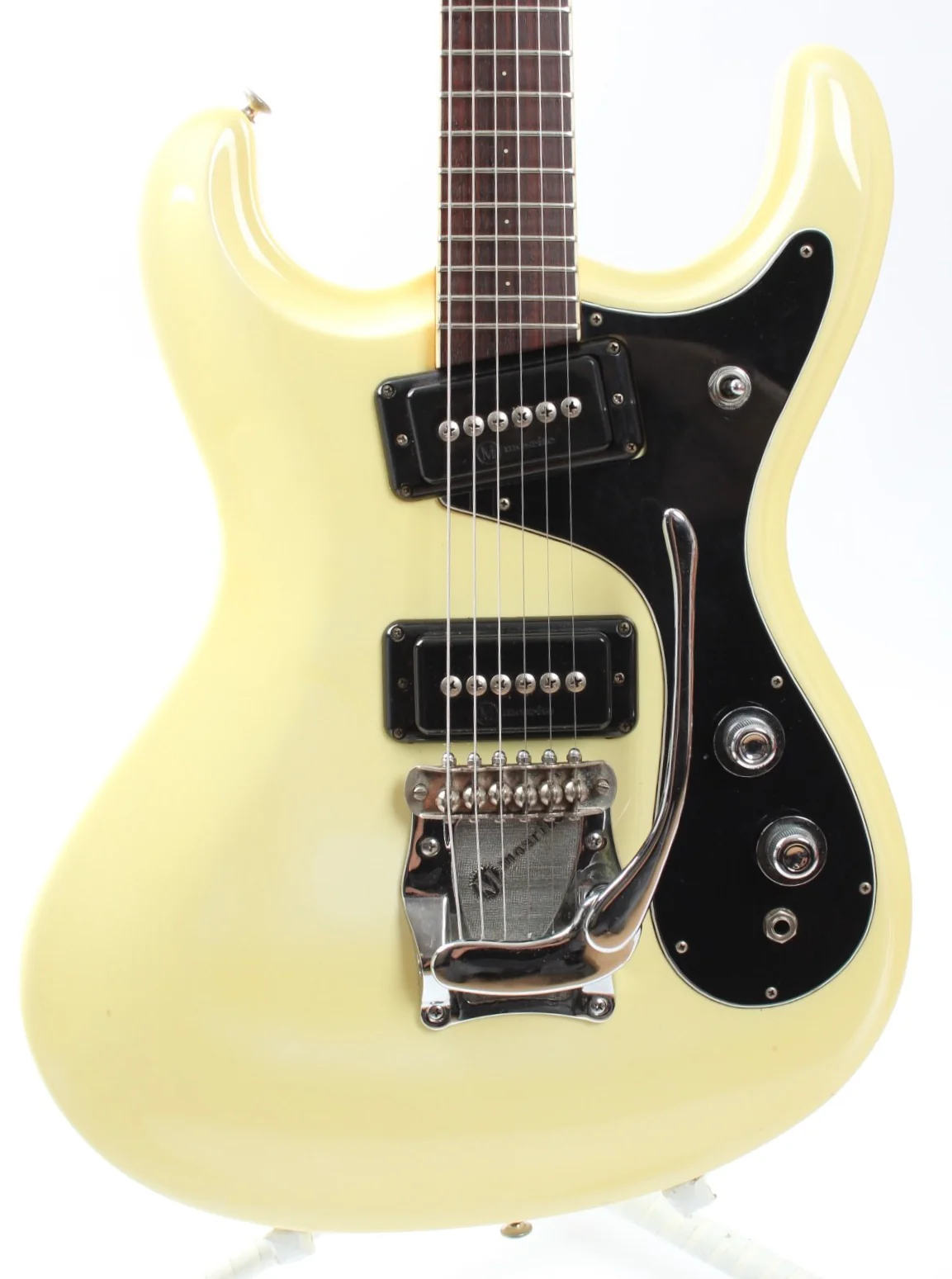 1990s Mosrite The Ventures Mark I '65 Reissue white - Image 2