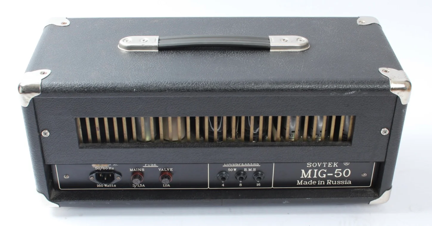 1990s Sovtek MIG 50 black - Image 4