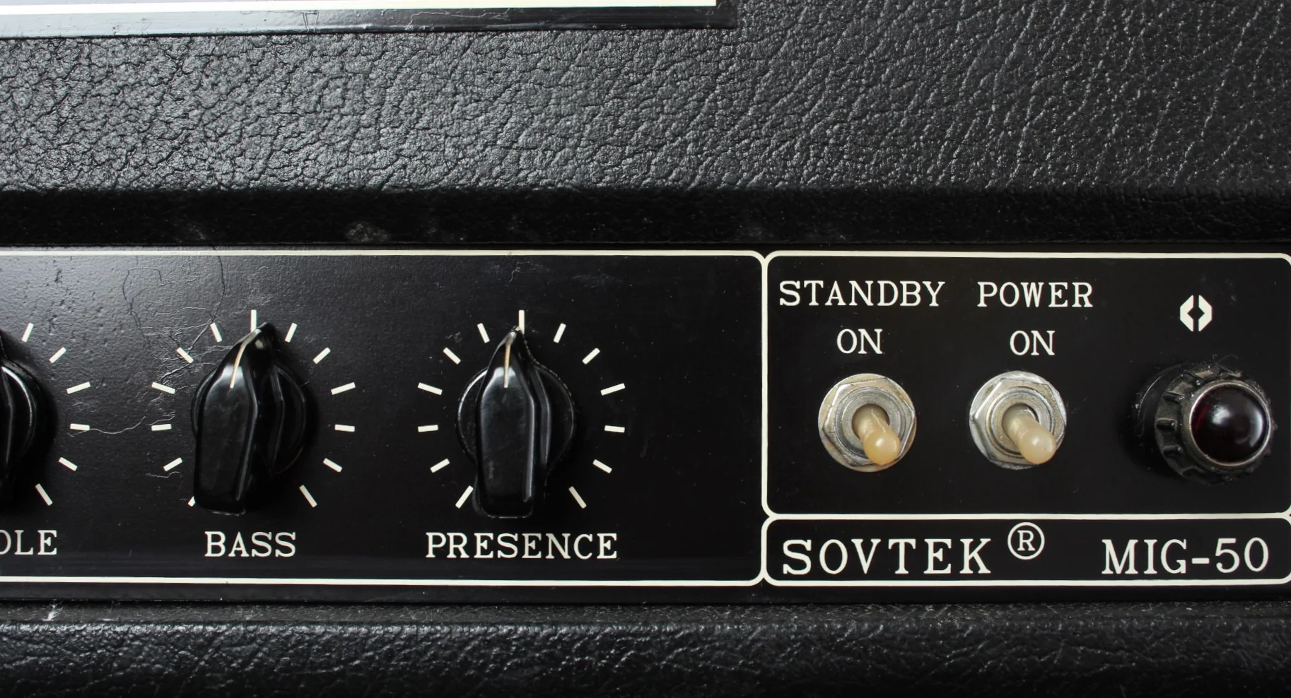 1990s Sovtek MIG 50 black - Image 8