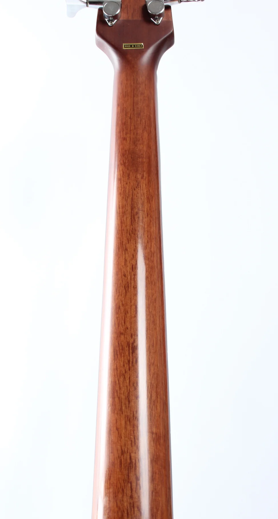 1990s Vester VAB358EQ fretless bass natural - Image 9