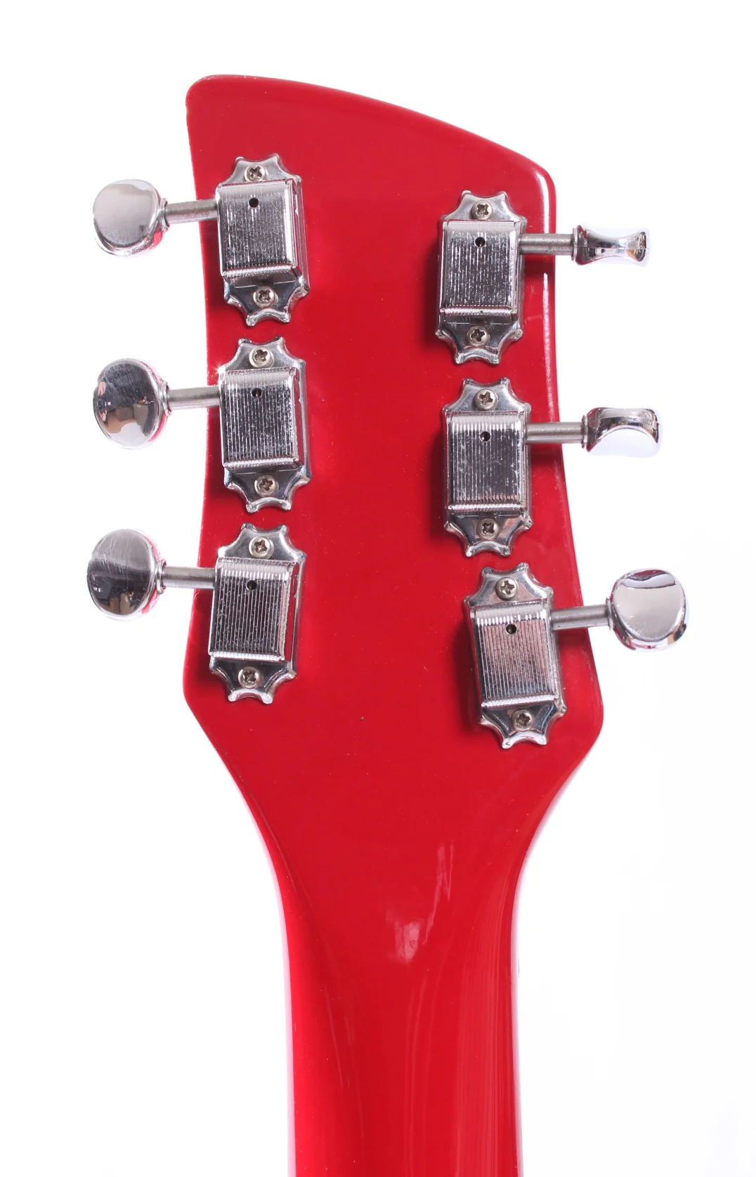 1990s Xmas Guitar Company Mersey Mini Rick red - Image 10