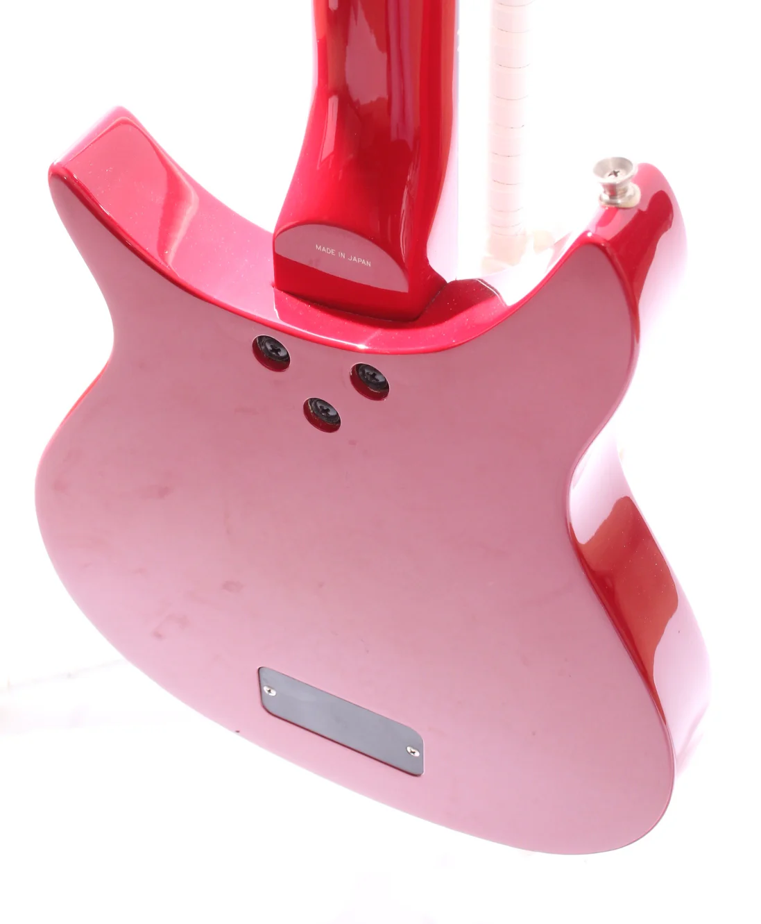 1990s Xmas Guitar Company Mersey Mini Rick red - Image 8