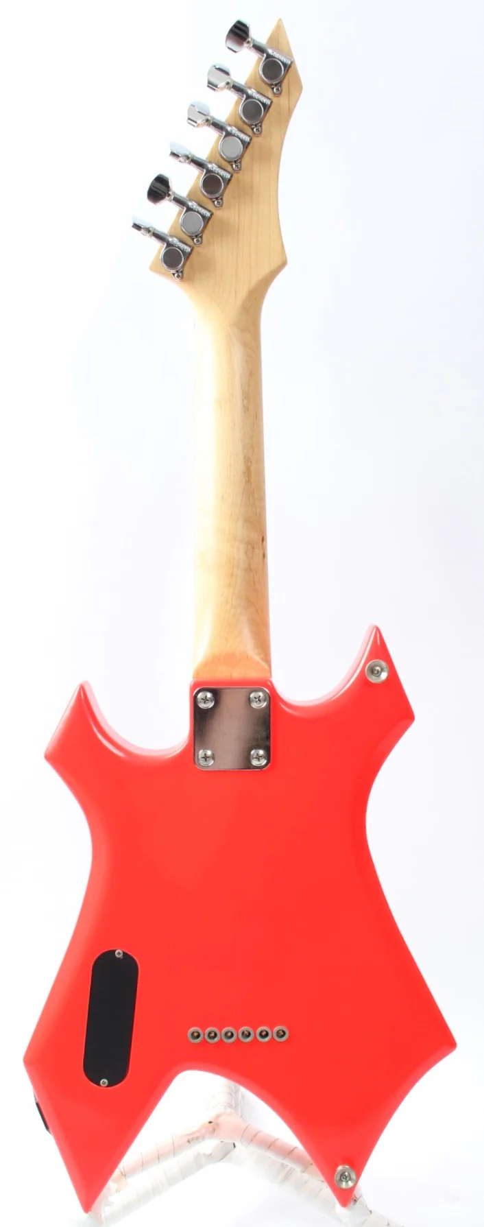 1991 BC Rich Warlock Mini porsche red - Image 7