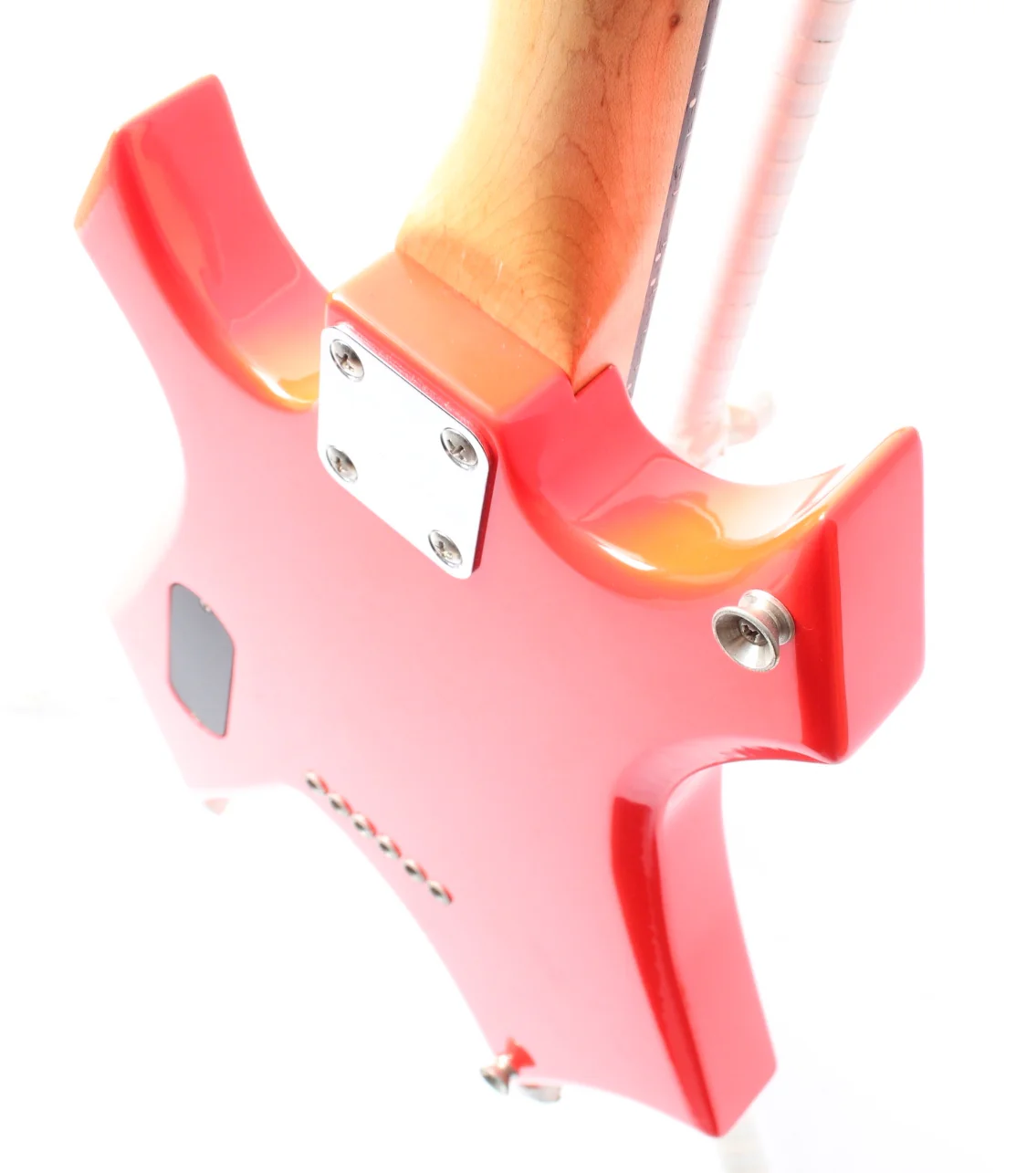 1991 BC Rich Warlock Mini porsche red - Image 8