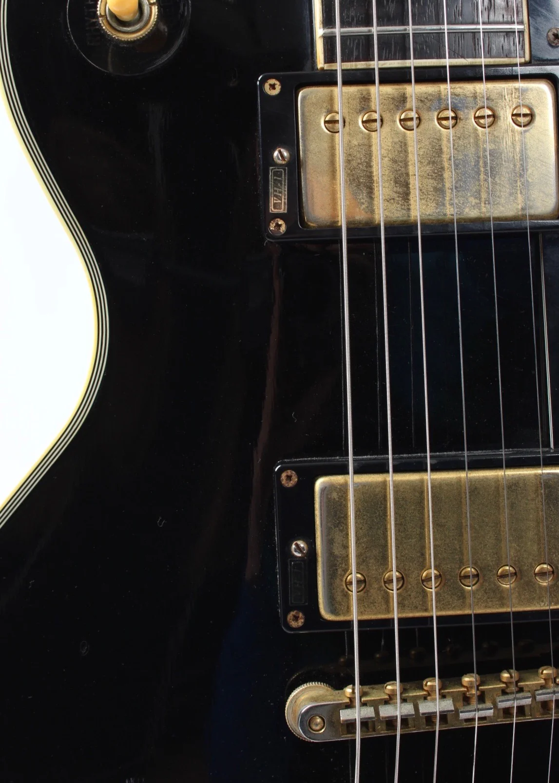 1991 Burny Les Paul Custom RLC-75 ebony - Image 11
